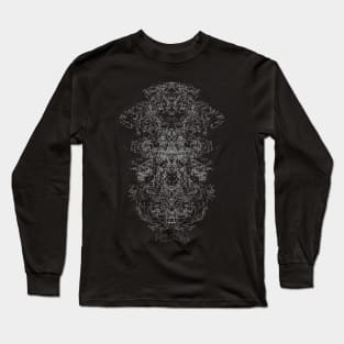 Rorschach psychedelic Long Sleeve T-Shirt